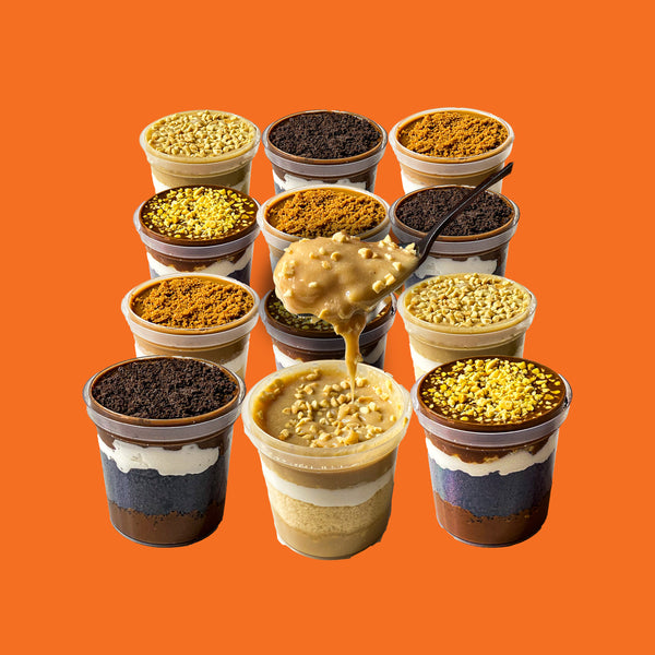 NEW Cake Jars Dozen Assorted (Sydney Only) Cake Mail